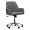 Alera 18.9 in. to 22.24 in. Seat Height Mid-Century Task Chair Supports Up to 275 lb - Gray Seat/Gray Back